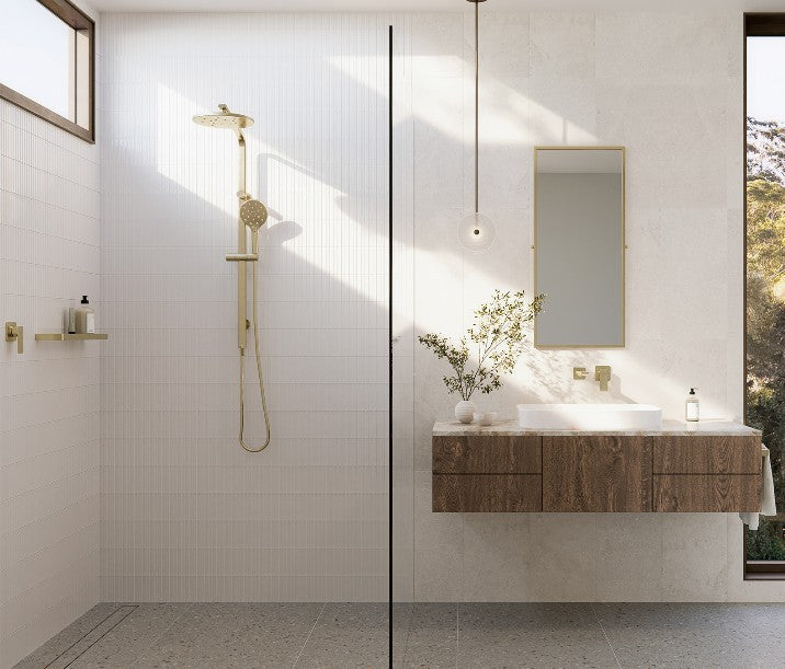 Phoenix Gloss MKII SwitchMix Shower / Wall Mixer (Complete Kit) – Lead Free Brushed Gold