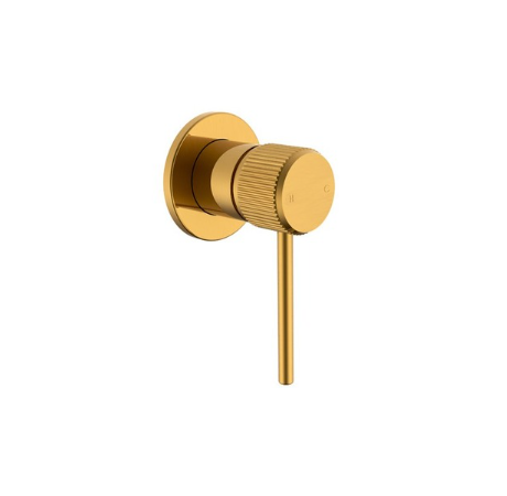 ADP Soul Groove Wall Mixer Brushed Brass