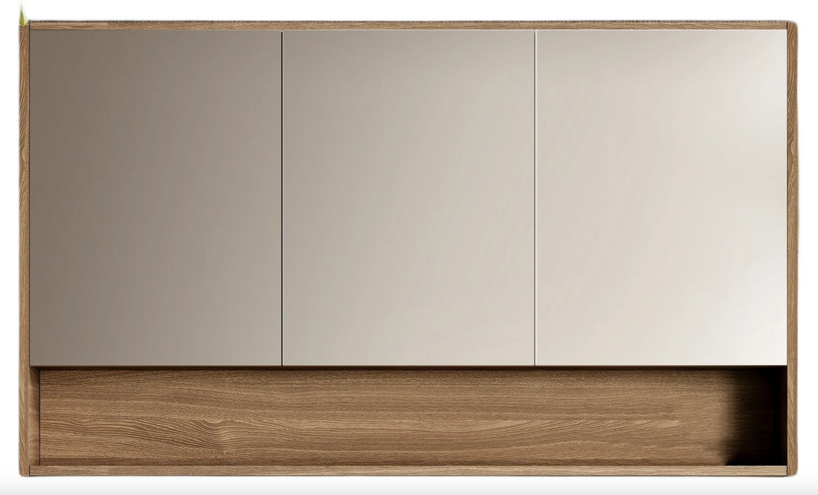 Cassa Design Cicero Shaving Cabinet Natural Walnut