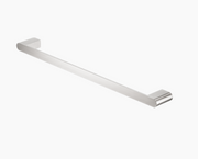 Nero Bianca Single Towel Rail 800mm - Brushed Nickel