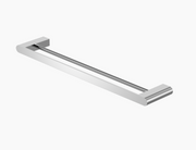 Nero Bianca Double Towel Rail 800mm - Chrome