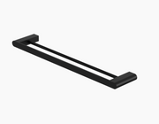 Nero Bianca Double Towel Rail 800mm - Matte Black