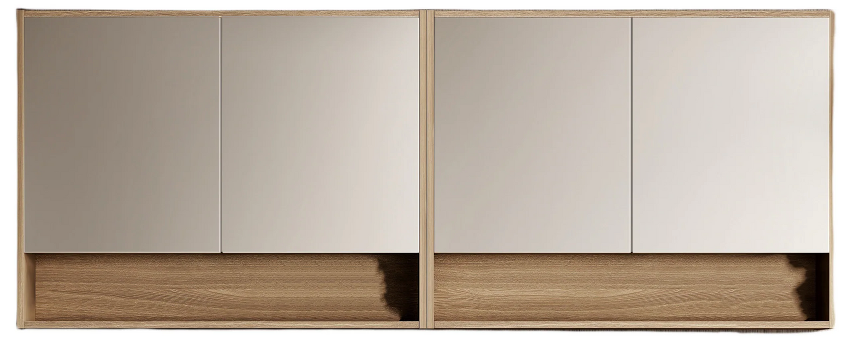 Cassa Design Cicero Shaving Cabinet Natural Walnut