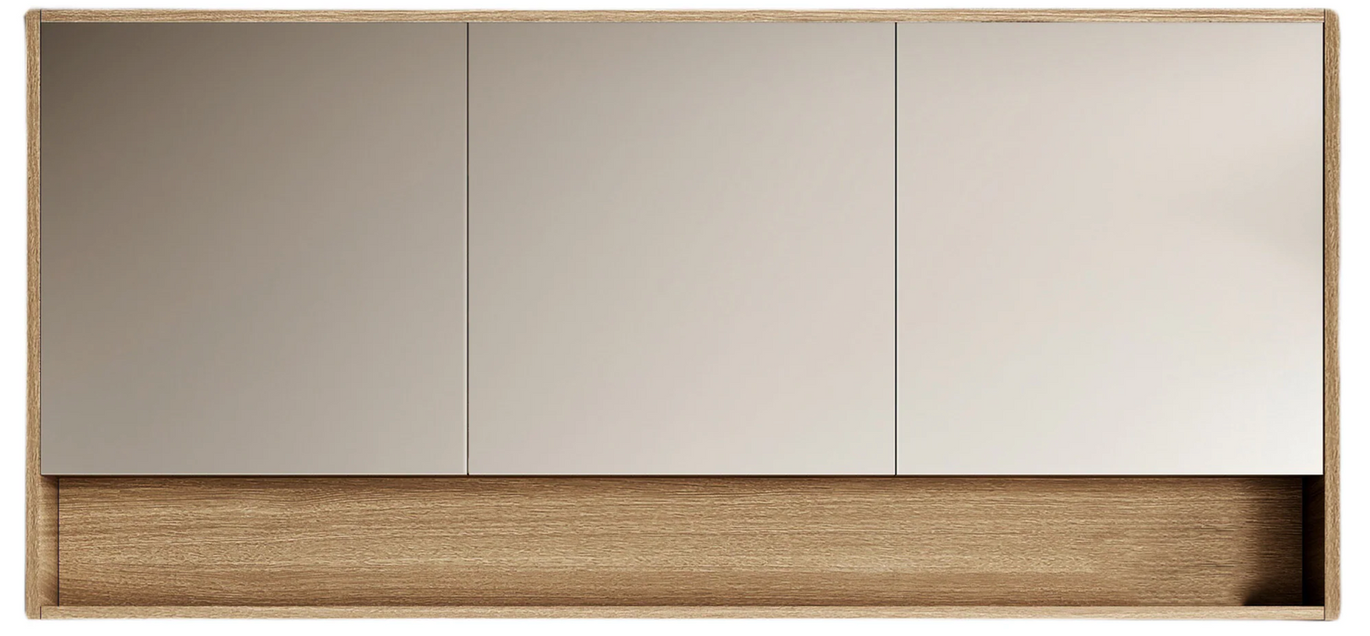 Cassa Design Cicero Shaving Cabinet Natural Walnut