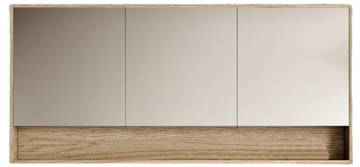 Cassa Design Cicero Shaving Cabinet Natural Oak