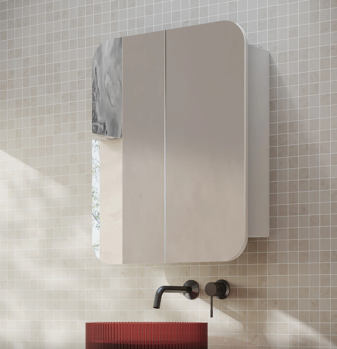 Cassa Design Rec Shaving Cabinet 600