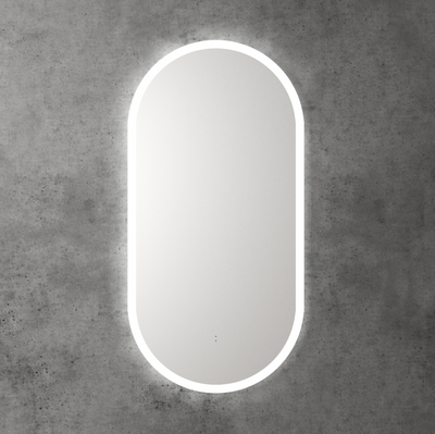 Aulic Beau Monde Oblong Pill Led Mirror