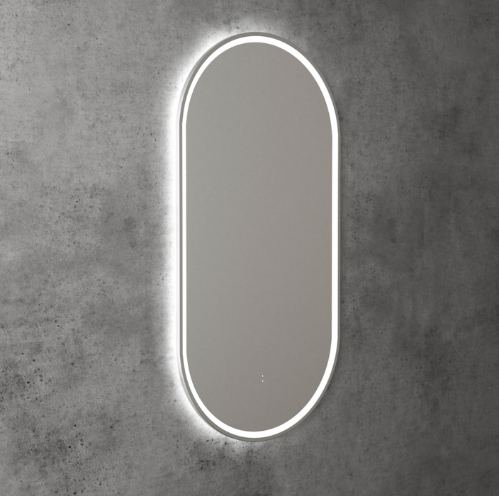 Aulic Beau Monde Oblong Pill Led Mirror