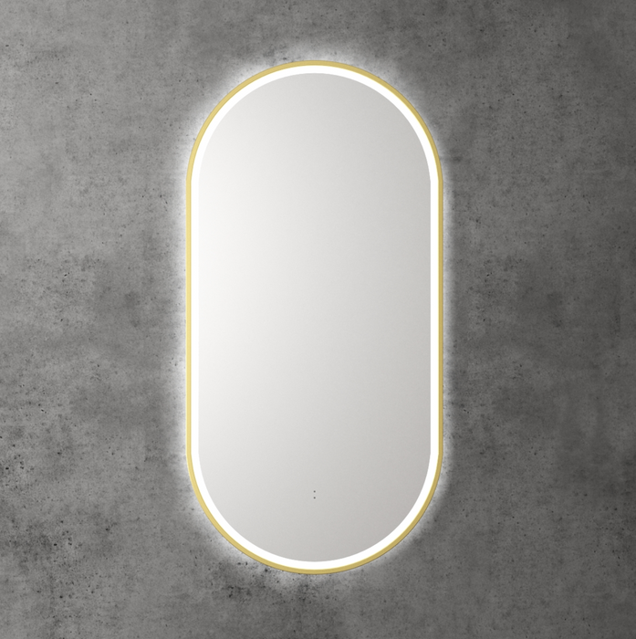 Aulic Beau Monde Oblong Pill Led Mirror