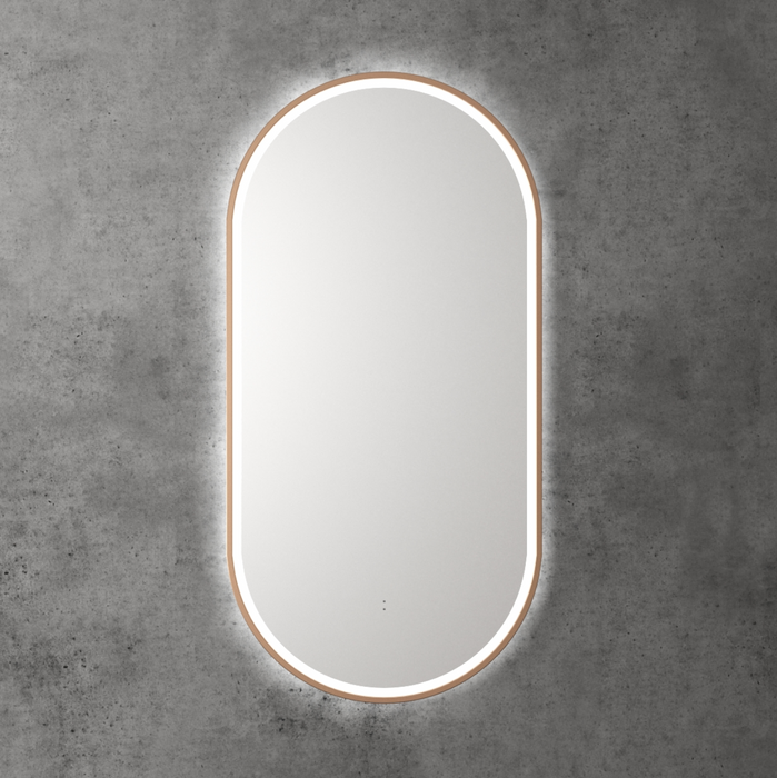 Aulic Beau Monde Oblong Pill Led Mirror