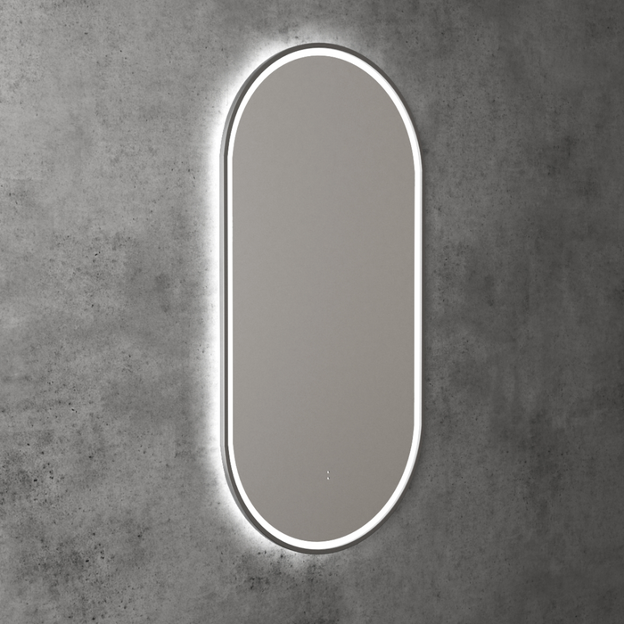 Aulic Beau Monde Oblong Pill Led Mirror