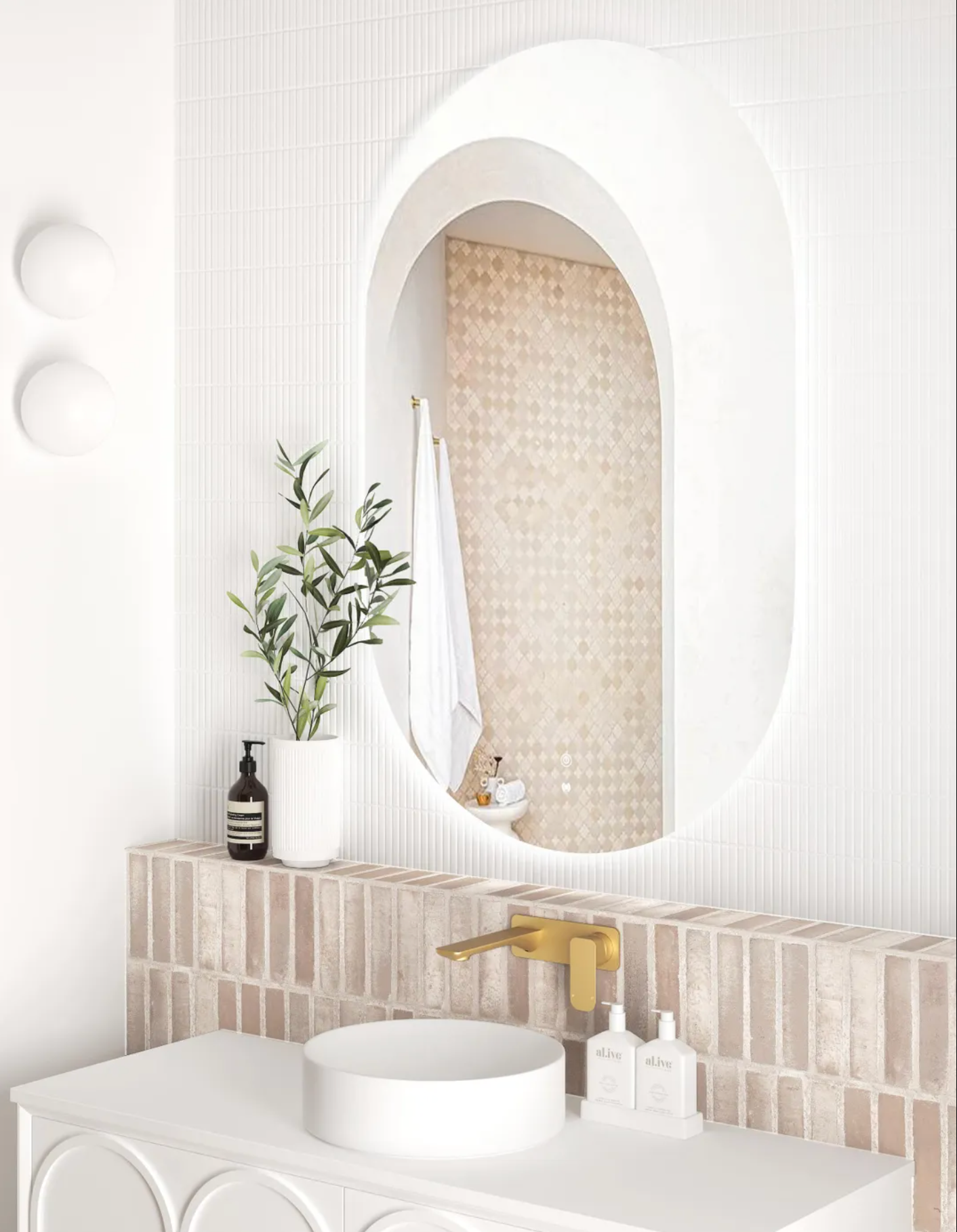 Otti Led Noosa Mirror 900 x 600