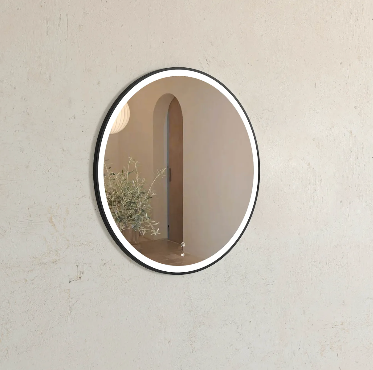 Otti Bondi Led Round Mirror 800