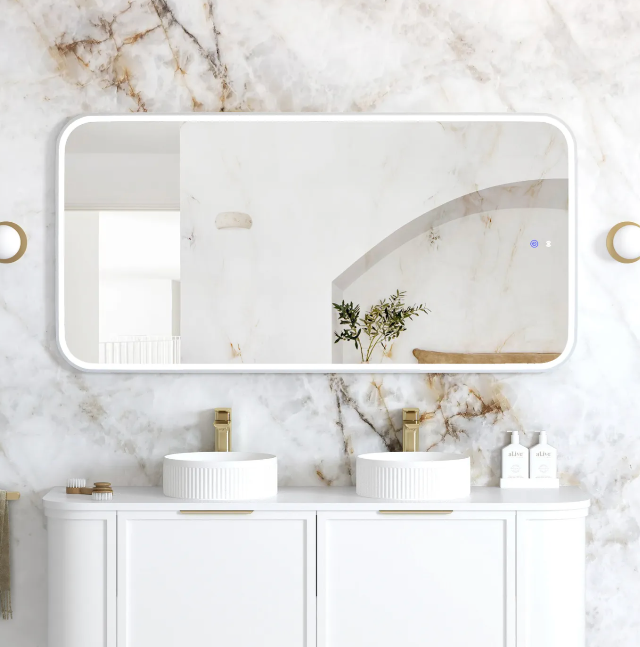 Otti Led Newport Mirror 1500 x 750