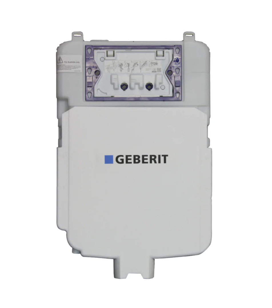 Mimi T4 Rimless Wall Faced Pan, Geberit Cistern & Button Package COLOURED