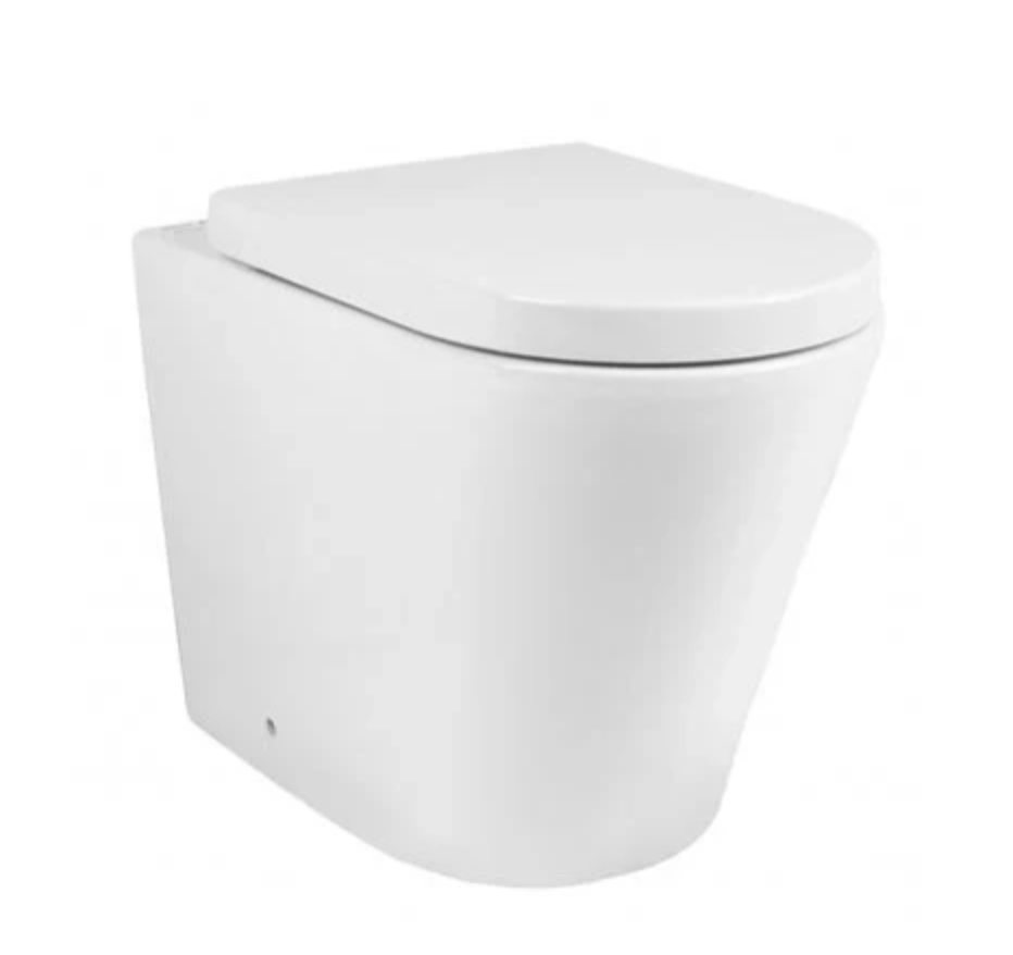 Mimi T3 Rimless Wall Faced Pan, Geberit Cistern & Button Package COLOURED