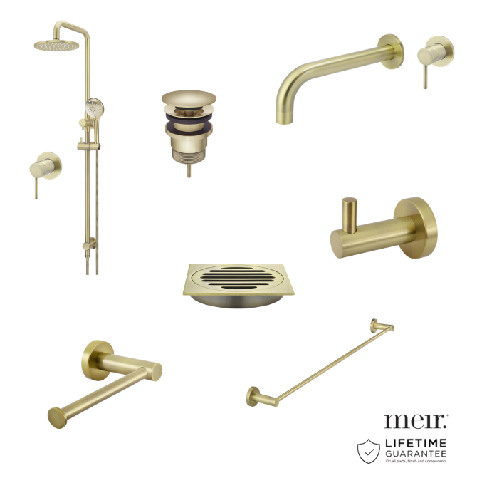 Meir Tiger Bronze Pin Tapware Package