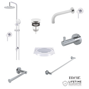 Meir Chrome Pin Tapware Package
