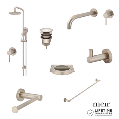 Meir Champagne Pin Tapware Package