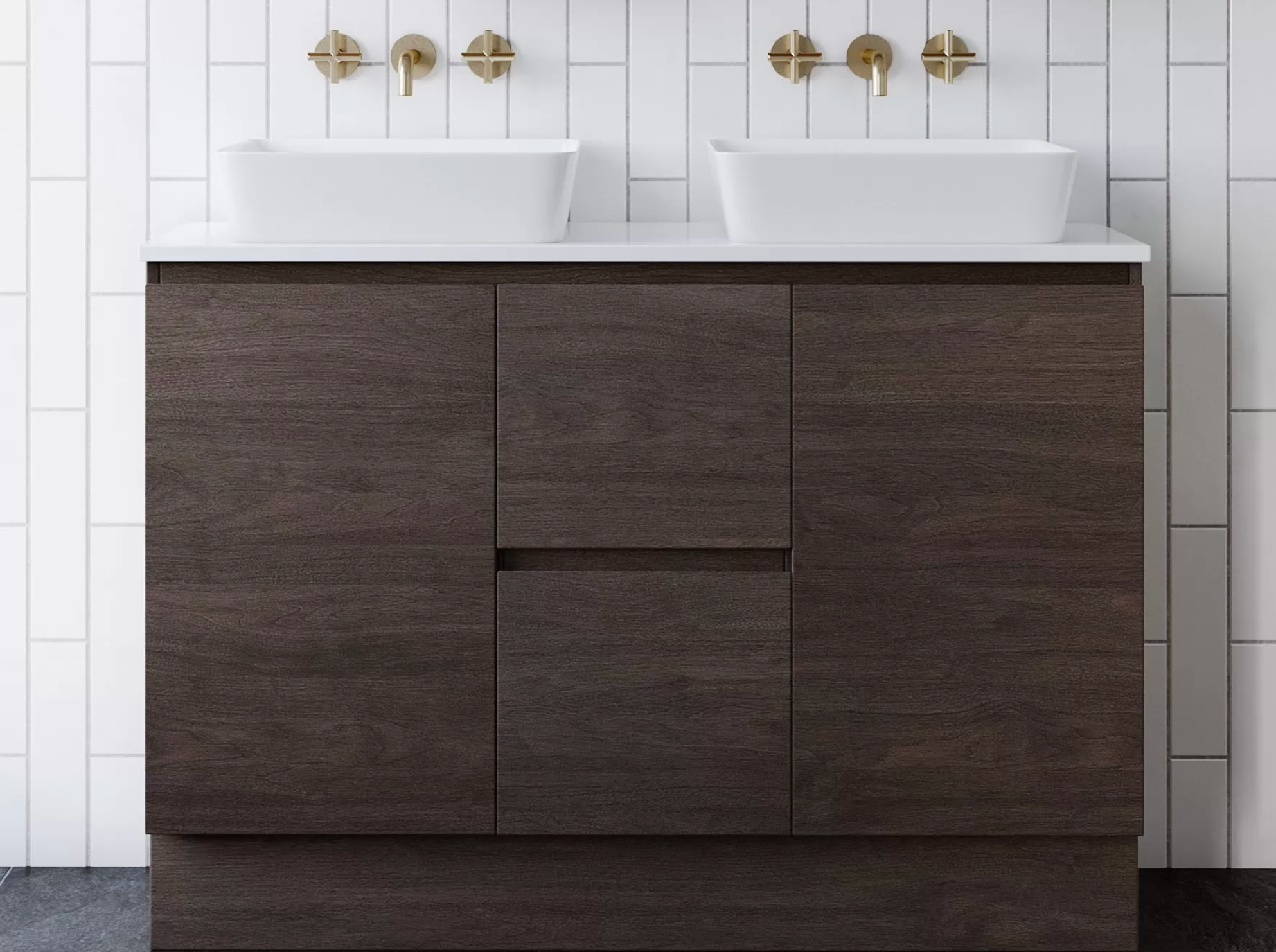 Nevada Vanity Unit Floor Mount