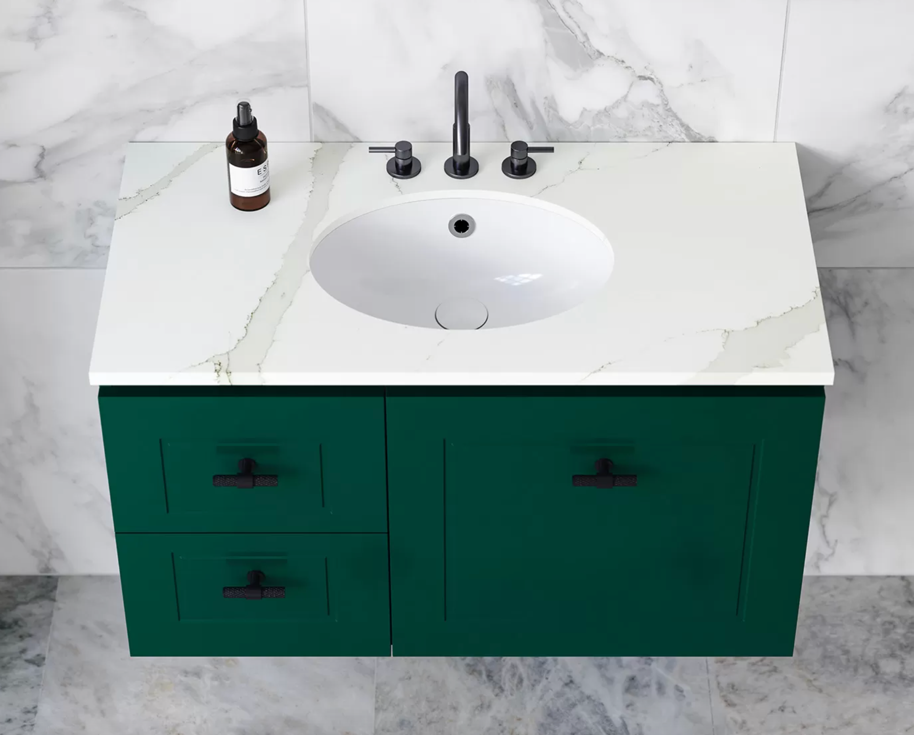 Nevada Classic Vanity Unit Wall Hung