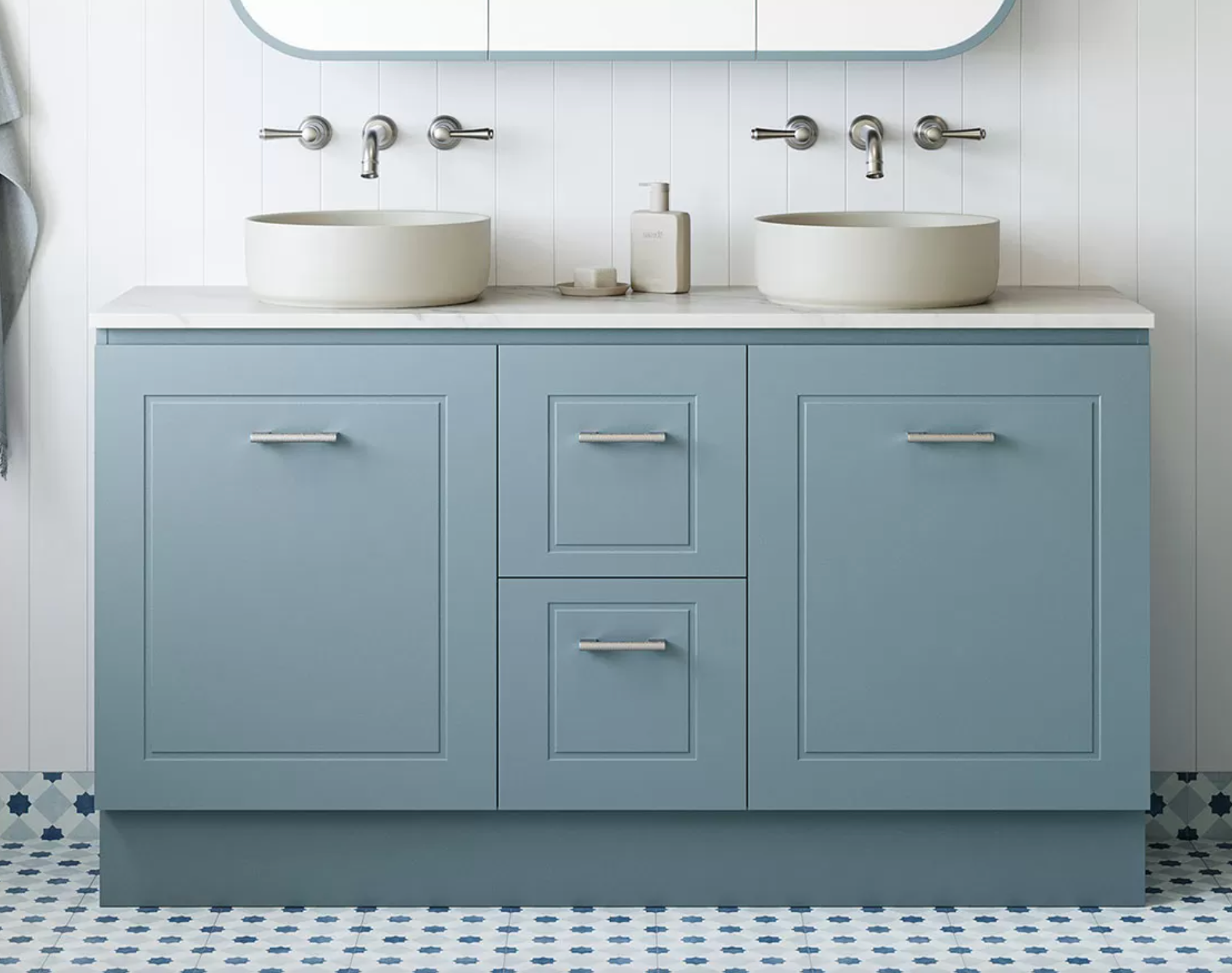 Nevada Classic Vanity Unit Floor Mount