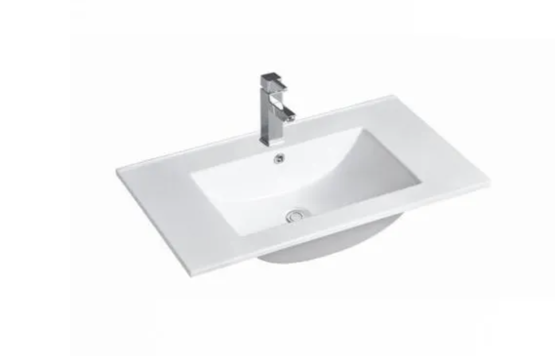 Otti Byron Fluted Woodland Oak Wall Hung Vanity