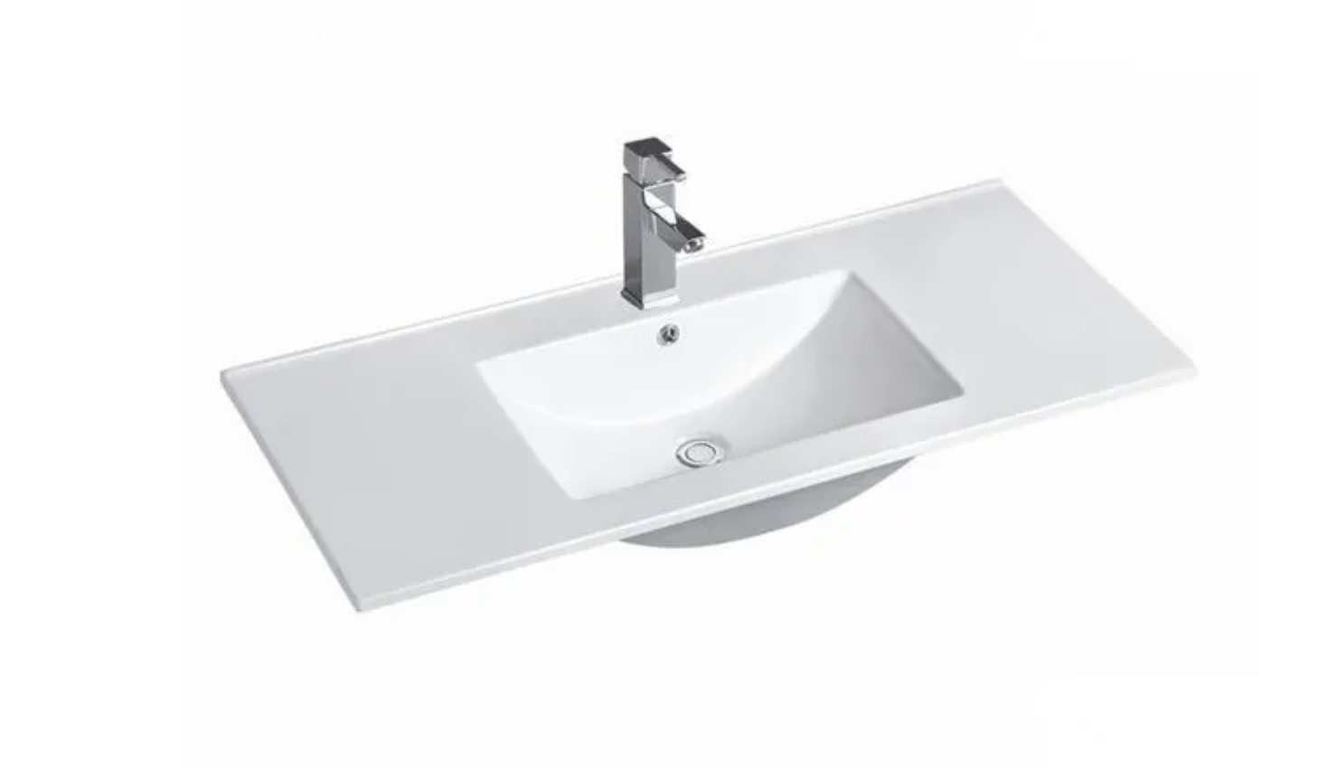 Otti Byron Fluted Woodland Oak Wall Hung Vanity