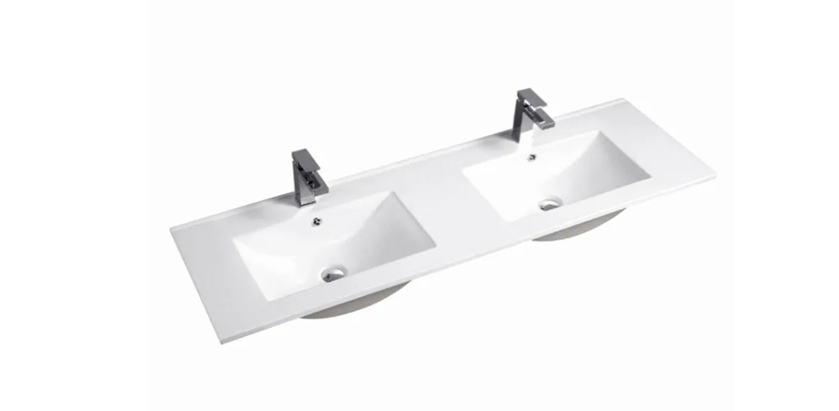 Otti Byron Fluted Woodland Oak Wall Hung Vanity