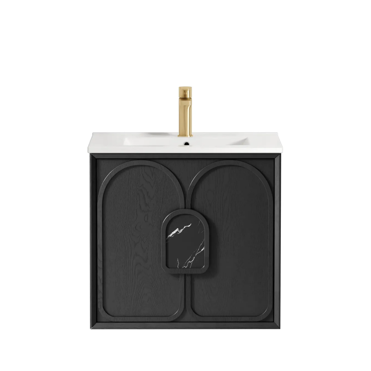 Otti Laguna Mark II Black Oak Wall Hung Vanity