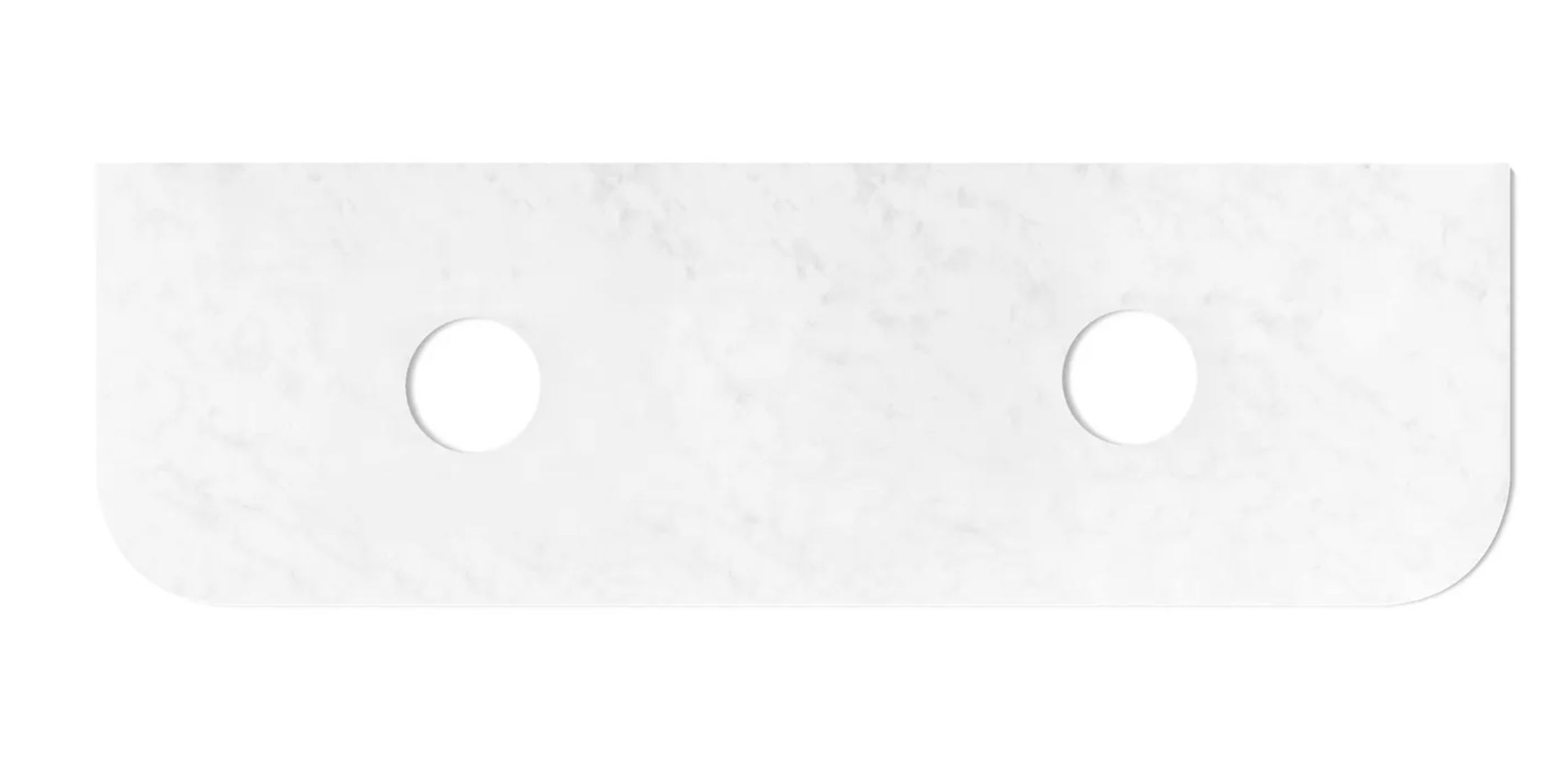 Otti Bondi White Fluted Wall Hung Vanity