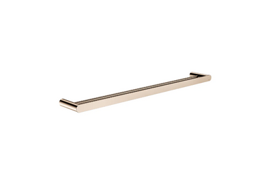 Meir Curvae Double Towel Rail 800mm Champagne