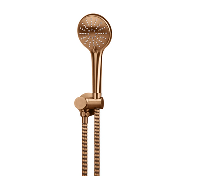 Meir Round Hand Shower on Swivel Bracket Lustre Bronze