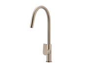 Meir Round Paddle Piccola Pull Out Kitchen Mixer - Champagne