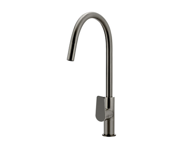 Meir Round Paddle Piccola Pull Out Kitchen Mixer - Gunmetal