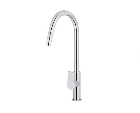 Meir Round Paddle Piccola Pull Out Kitchen Mixer Tap - Chrome