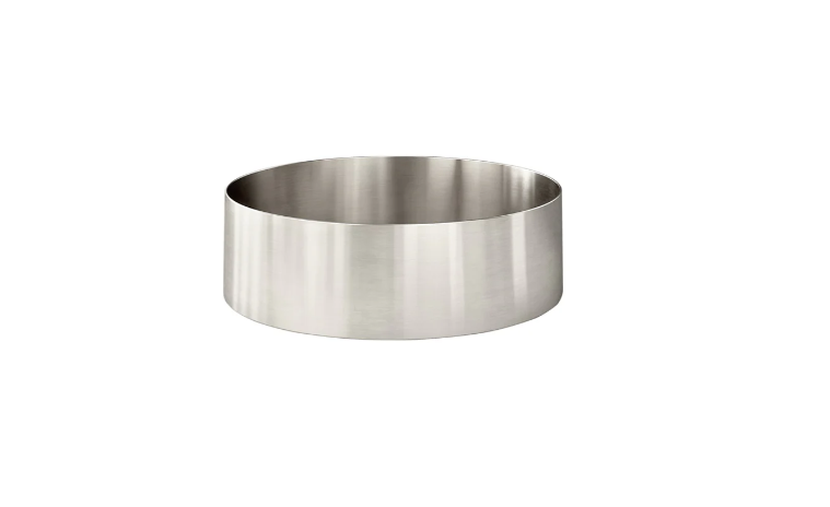 Meir Round Stainless Steel Bathroom Basin - Chrome