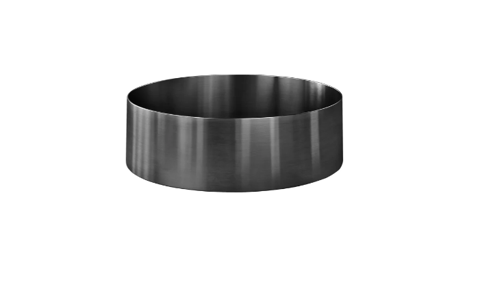 Meir Round Stainless Steel Bathroom Basin - Gunmetal