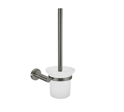 Meir Round Toilet Brush & Holder - Shadow
