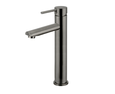 Meir Round Tall Basin Mixer Gunmetal