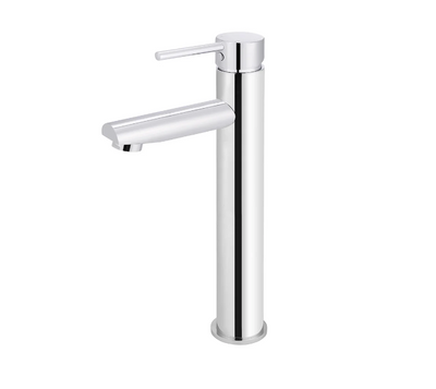 Meir Round Tall Basin Mixer Chrome