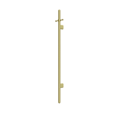 Meir Heated Vertical Towel Rail - Tiger Bronze