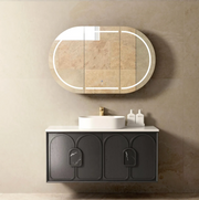 Otti Laguna Mark II Black Oak Wall Hung Vanity