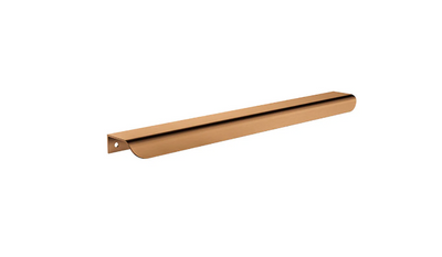 Meir Öppen Edge-Pull 300mm Cabinet Handle (Brushed) Lustre Bronze