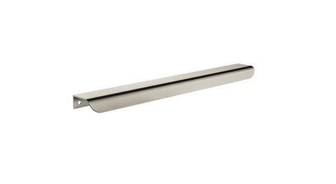 Meir Öppen Edge-Pull 300mm Cabinet Handle (Brushed) Brushed Nickel