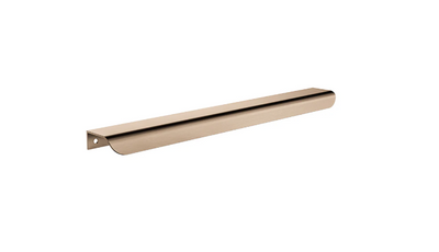 Meir Öppen Edge-Pull 300mm Cabinet Handle (Brushed) Champagne