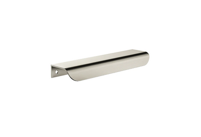 Meir Öppen Edge-Pull 150mm Cabinet Handle (Brushed) Brushed Nickel