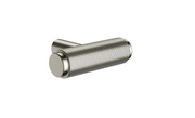 Meir Öppen T-Pull Cabinet Handle (Linear Knurled) Brushed Nickel