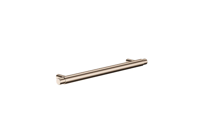Meir Öppen Round Pull 200mm Cabinet Handle (Brushed) Champagne
