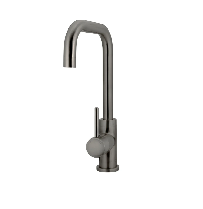Meir Round Kitchen Mixer Tap - Shadow